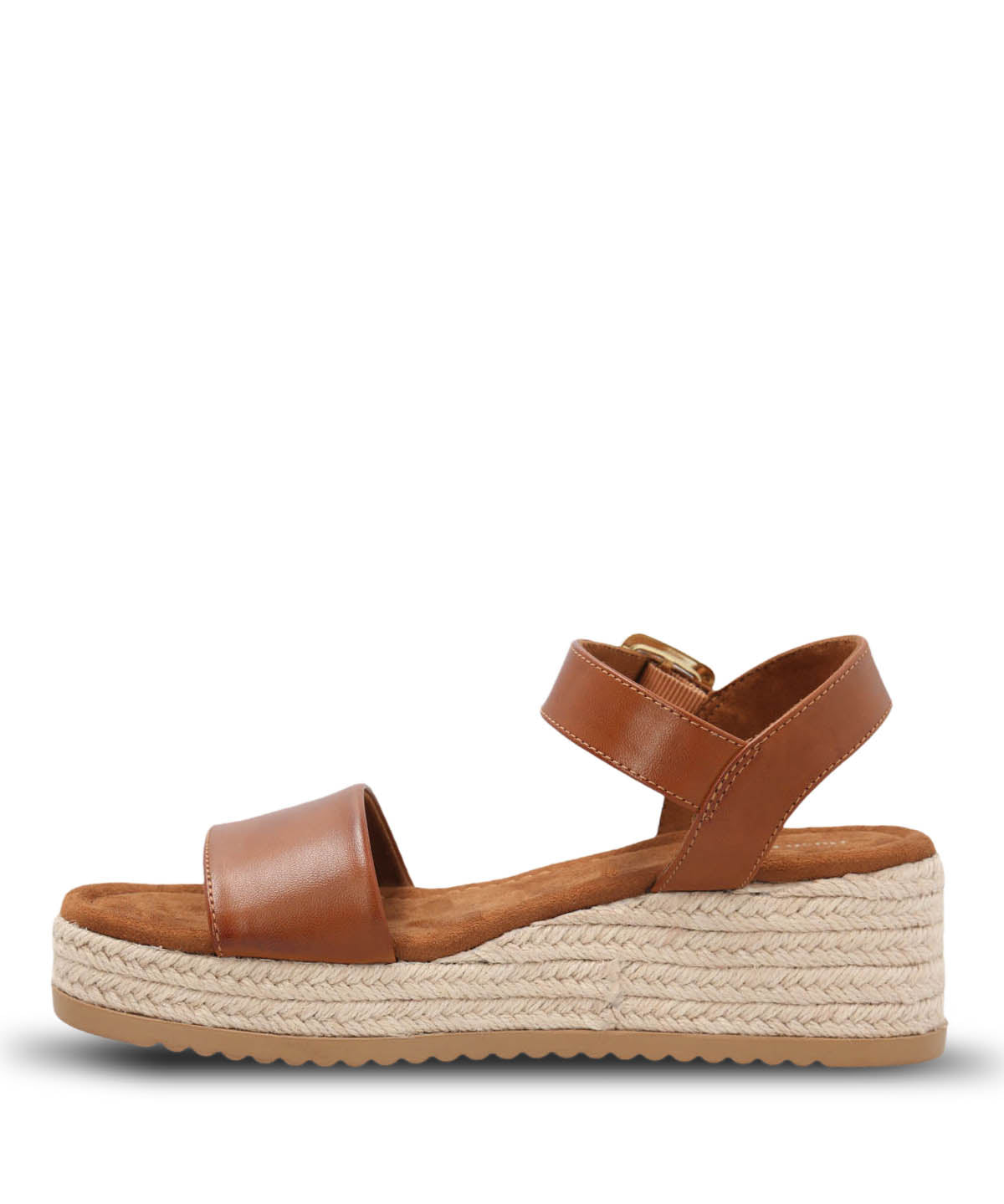 Sandalia Cuero Mujer Lili Cafa Hush Puppies