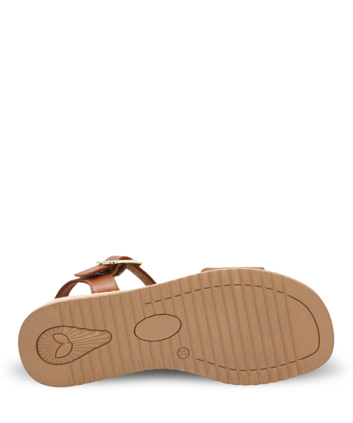 Sandalia Cuero Mujer Lili Cafa Hush Puppies