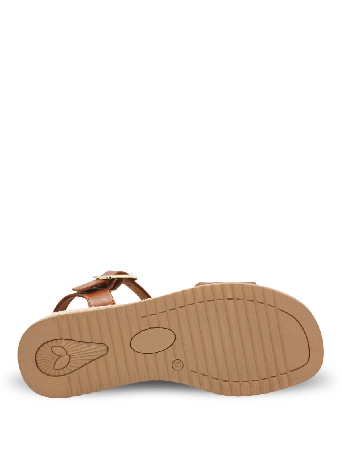 Sandalia Cuero Mujer Lili Cafa Hush Puppies