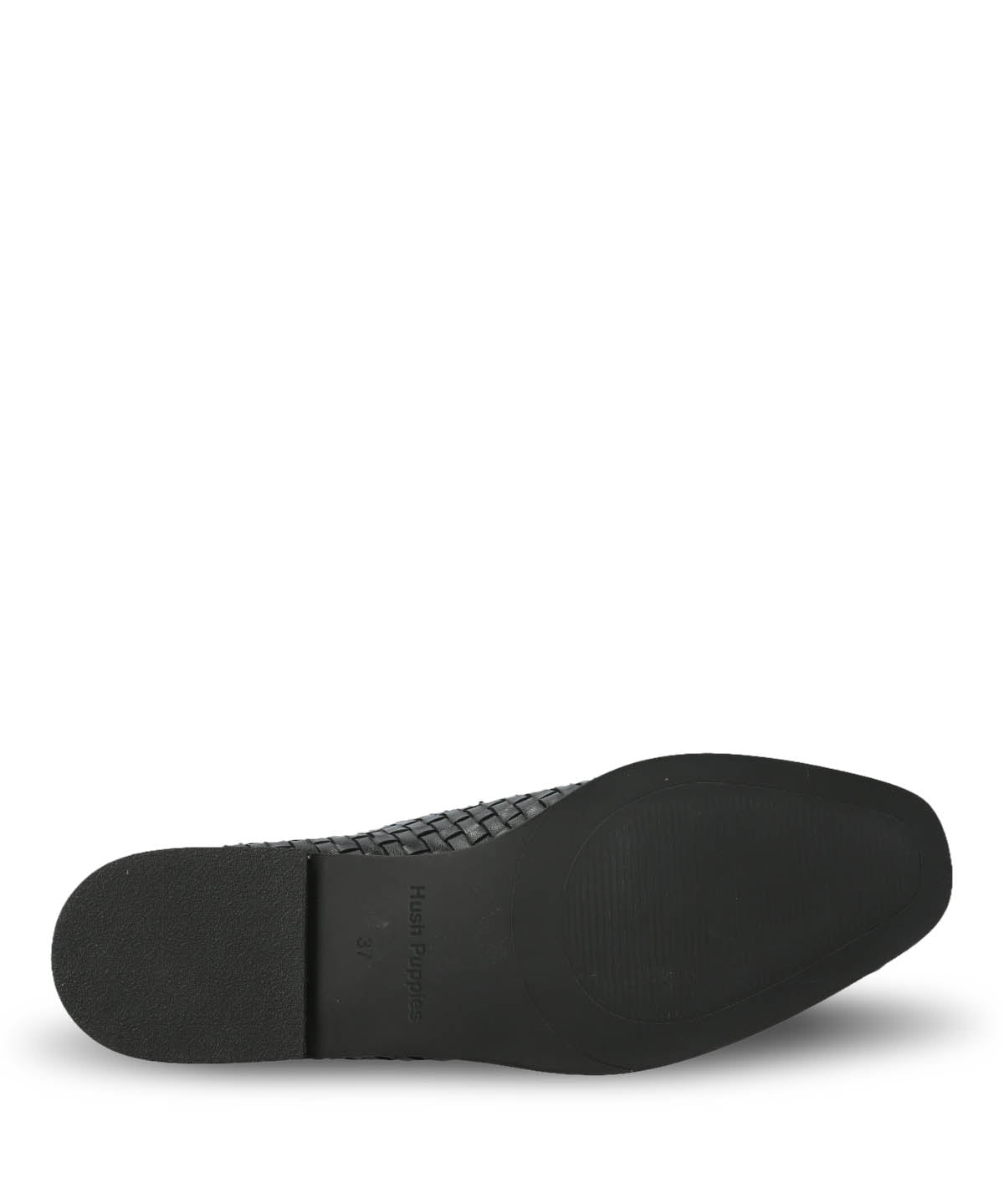 Mocasin Cuero Mujer Feels Negro Hush Puppies