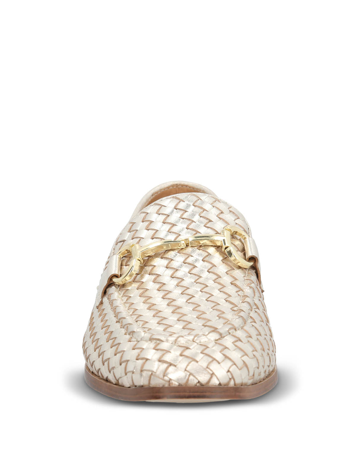 Mocasin Cuero Mujer Feels Metalizado Hush Puppies | Hush Puppies