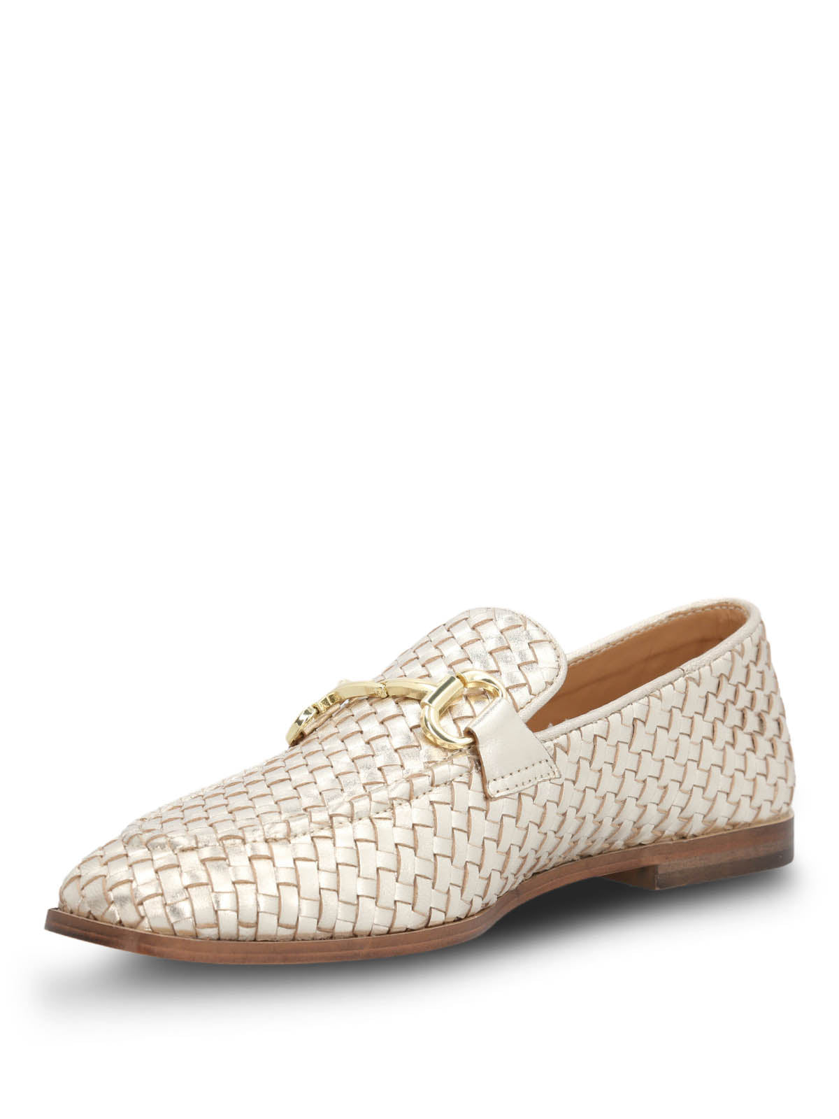 Mocasin Cuero Mujer Feels Metalizado Hush Puppies | Hush Puppies