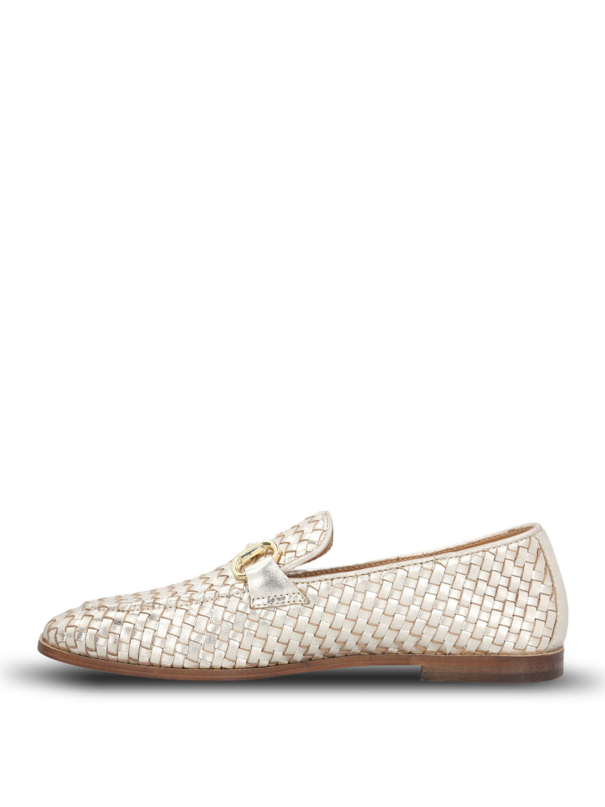 Mocasin Cuero Mujer Feels Metalizado Hush Puppies | Hush Puppies