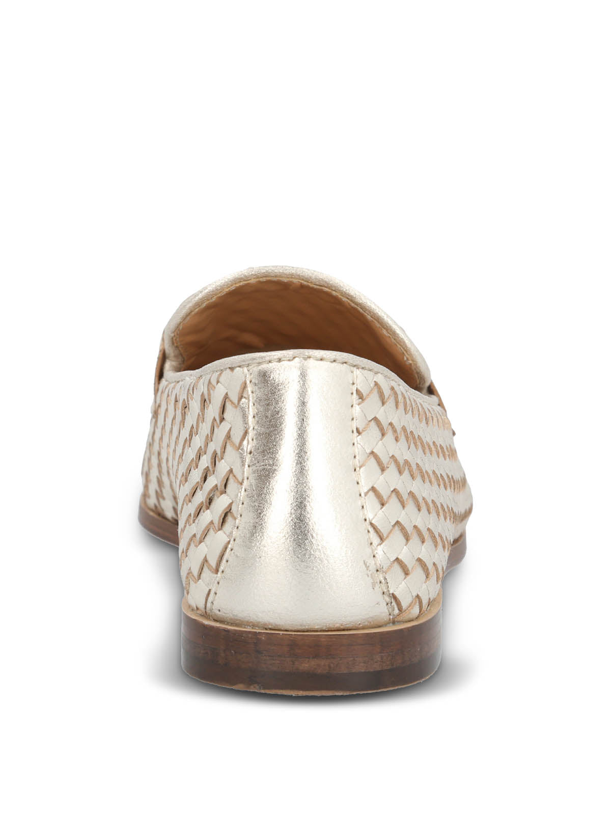 Mocasin Cuero Mujer Feels Metalizado Hush Puppies | Hush Puppies