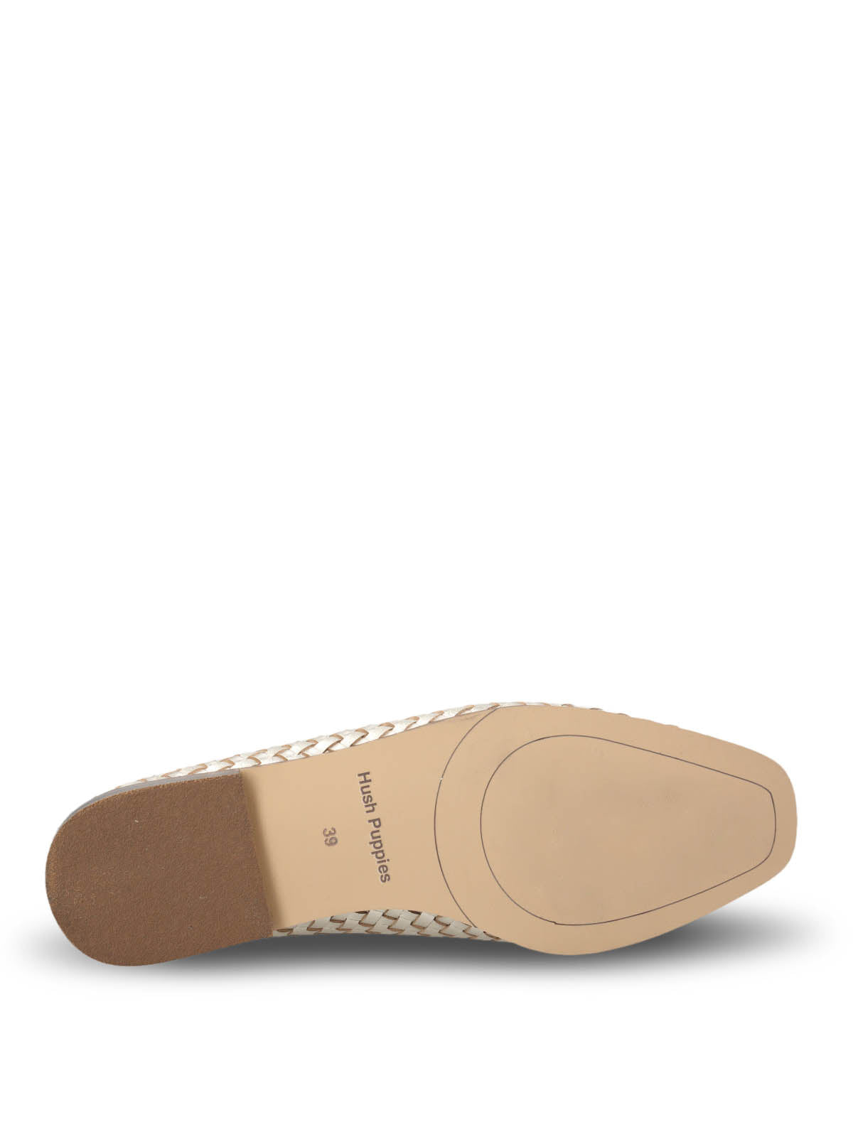 Mocasin Cuero Mujer Feels Metalizado Hush Puppies | Hush Puppies