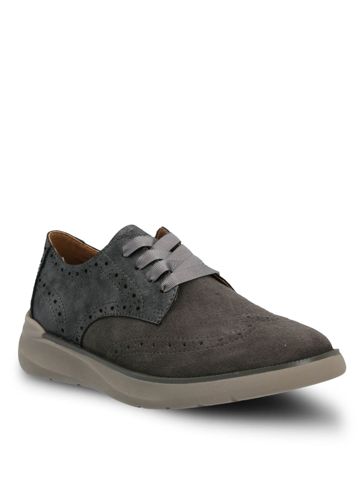 Zapatilla Cuero Mujer Bells Gris Hush Puppies | Hush Puppies