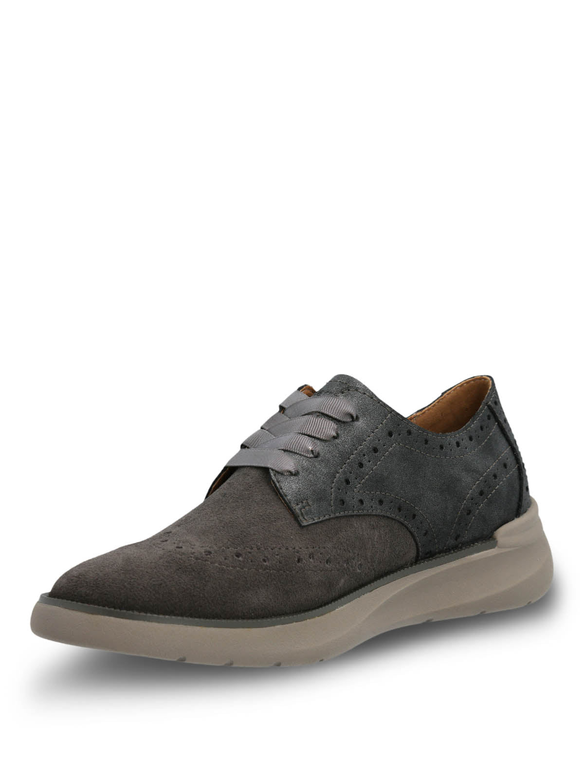 Zapatilla Cuero Mujer Bells Gris Hush Puppies | Hush Puppies
