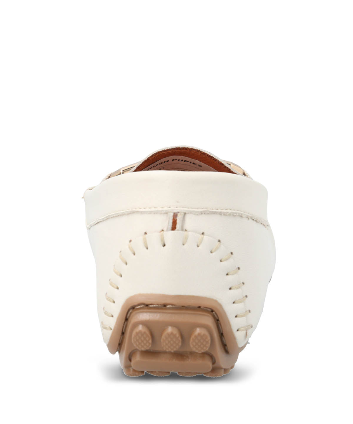 Mocasin Cuero Mujer Rodeo Blanco Hush Puppies | Hush Puppies