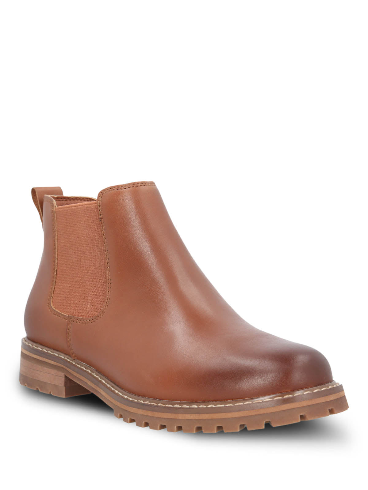 Botin Cuero Mujer Leri Chelsea Café Hush Puppies