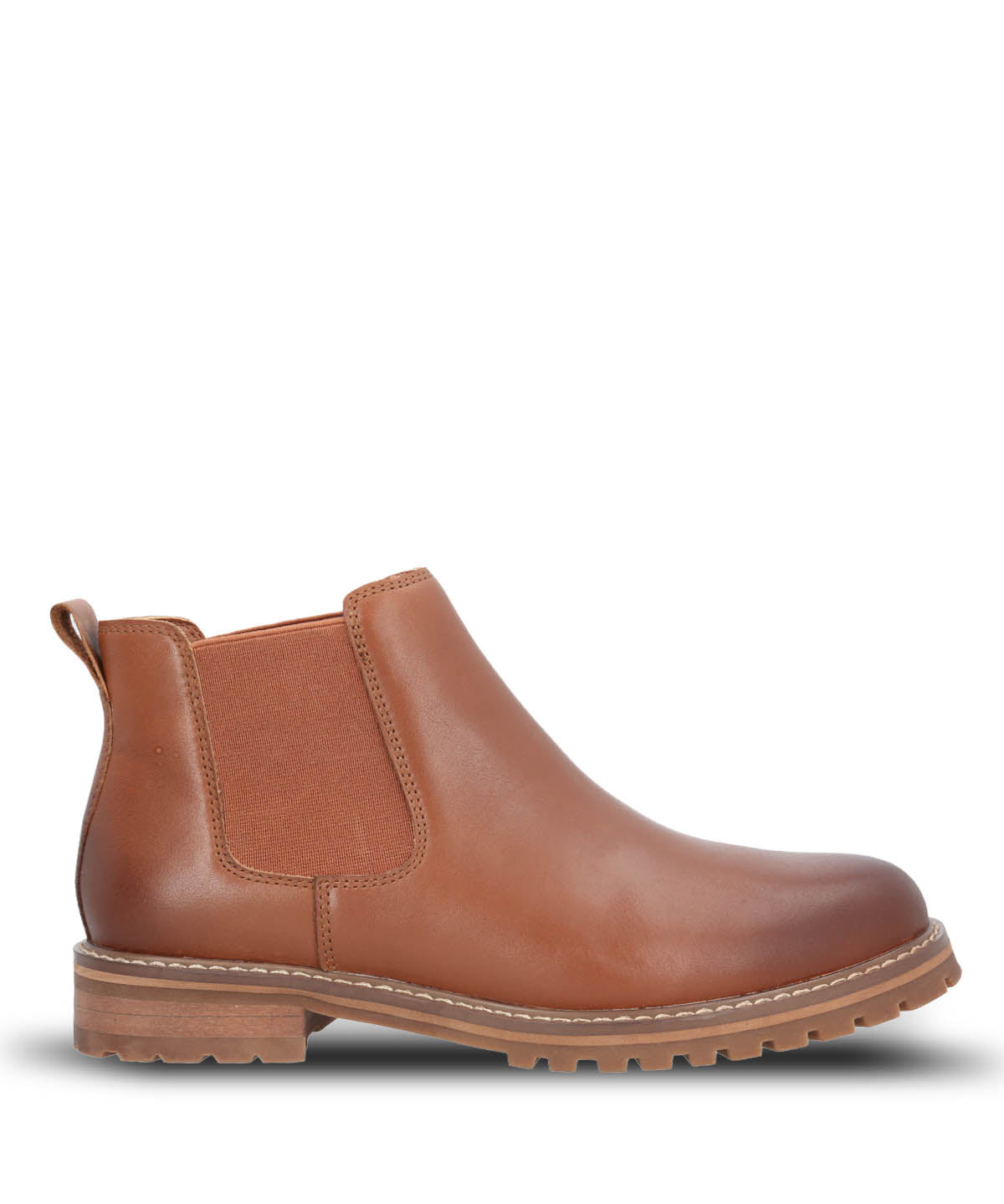 Botin Cuero Mujer Leri Chelsea Café Hush Puppies