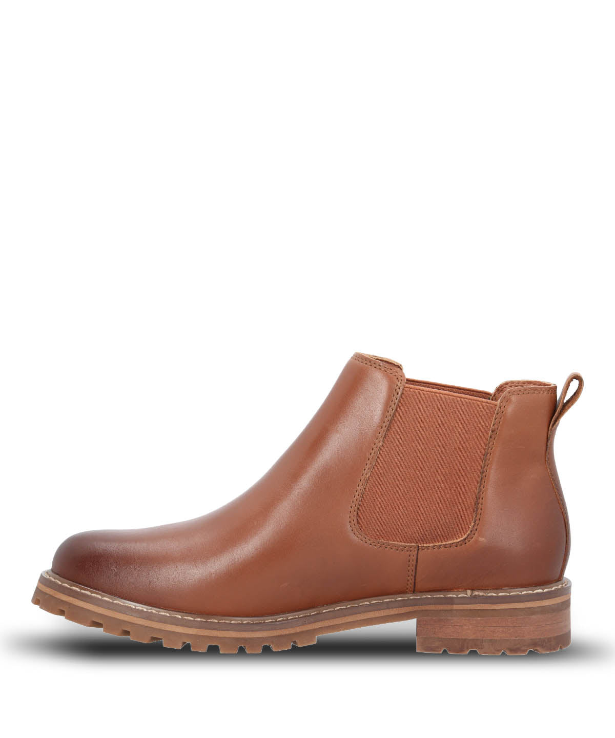 Botin Cuero Mujer Leri Chelsea Café Hush Puppies
