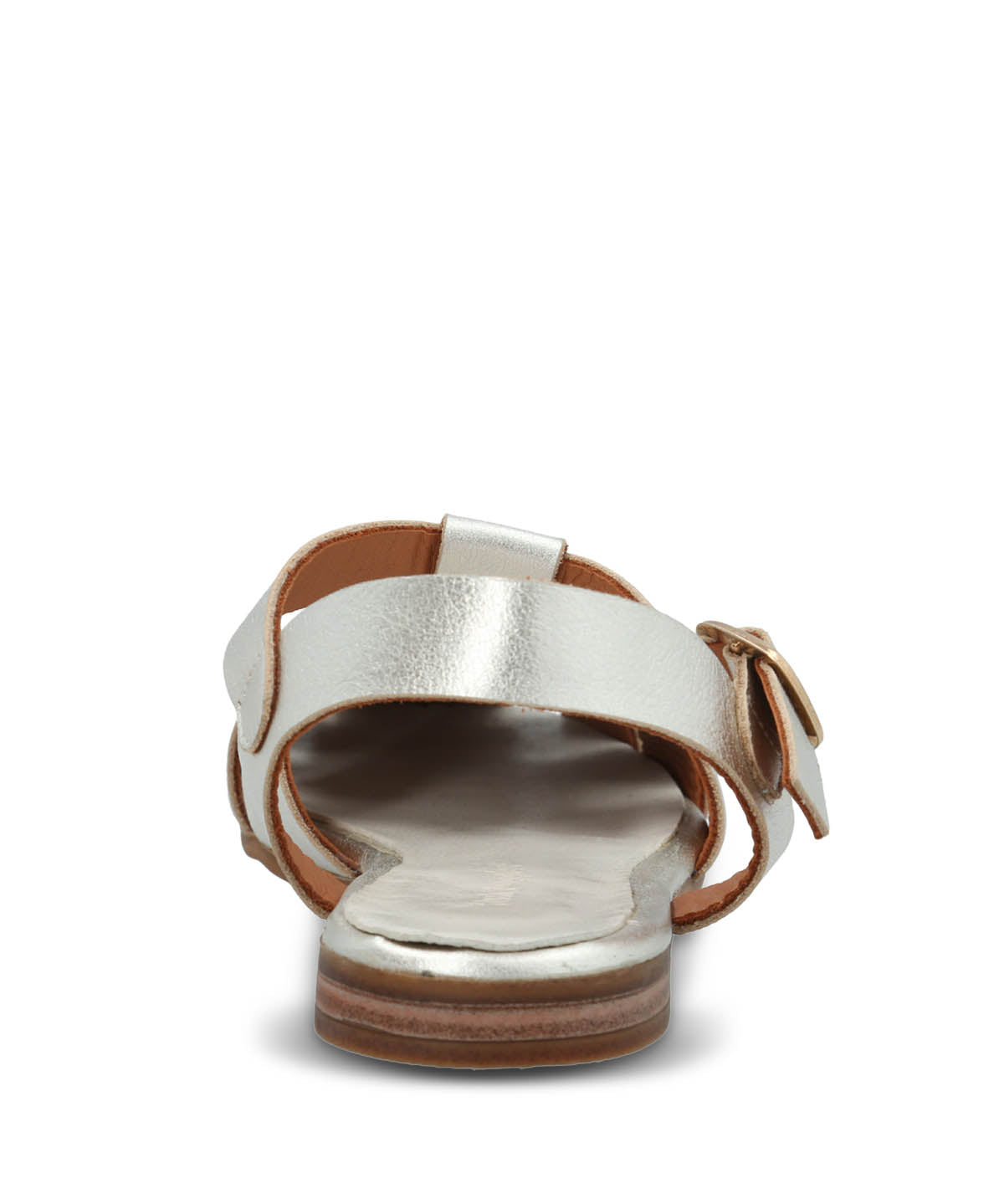 Sandalia Cuero Mujer Testana Metalizada Hush Puppies | Hush Puppies