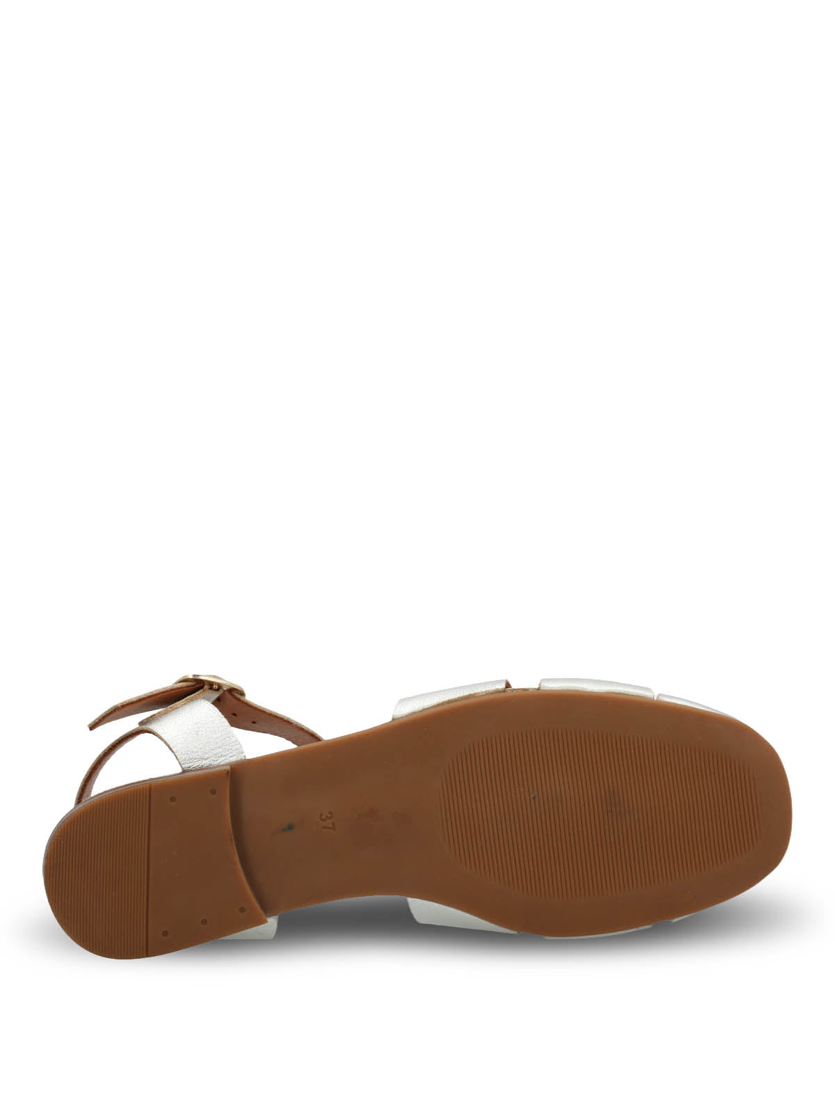 Sandalia Cuero Mujer Testana Metalizada Hush Puppies | Hush Puppies