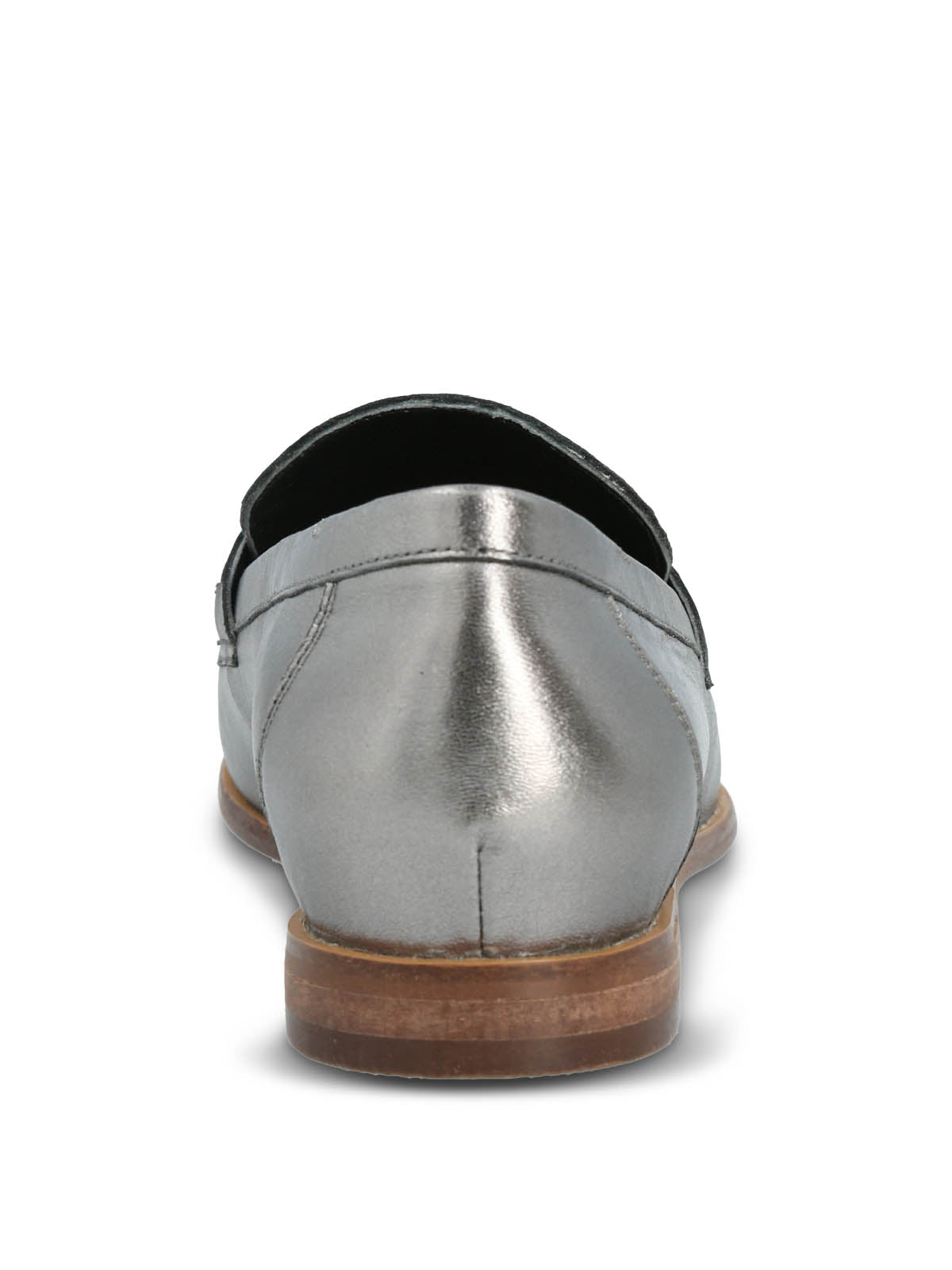 Mocasin Cuero Mujer Madsen Metalizado Hush Puppies | Hush Puppies