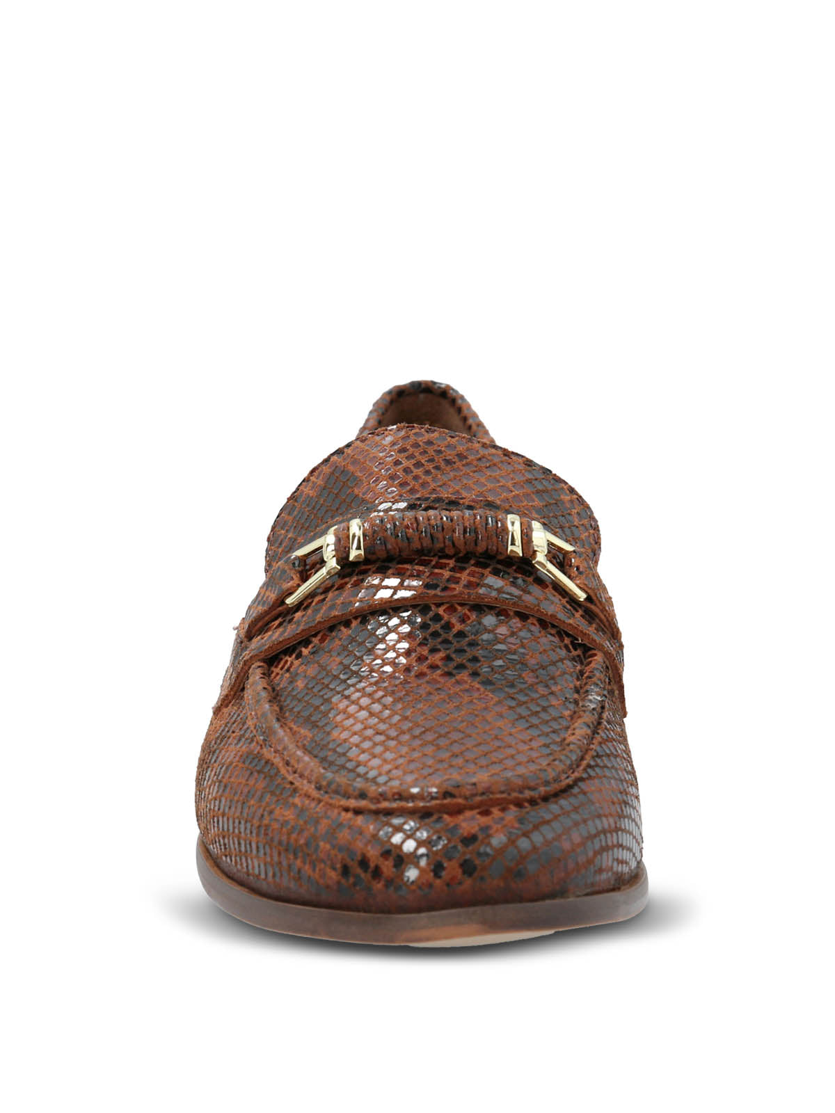 Mocasin Cuero Mujer Madsen Café Hush Puppies | Hush Puppies