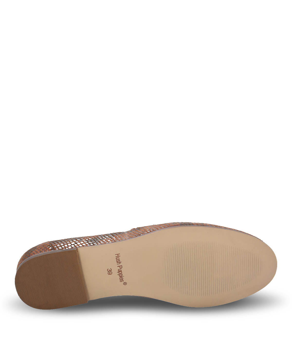 Mocasin Cuero Mujer Madsen Café Hush Puppies | Hush Puppies