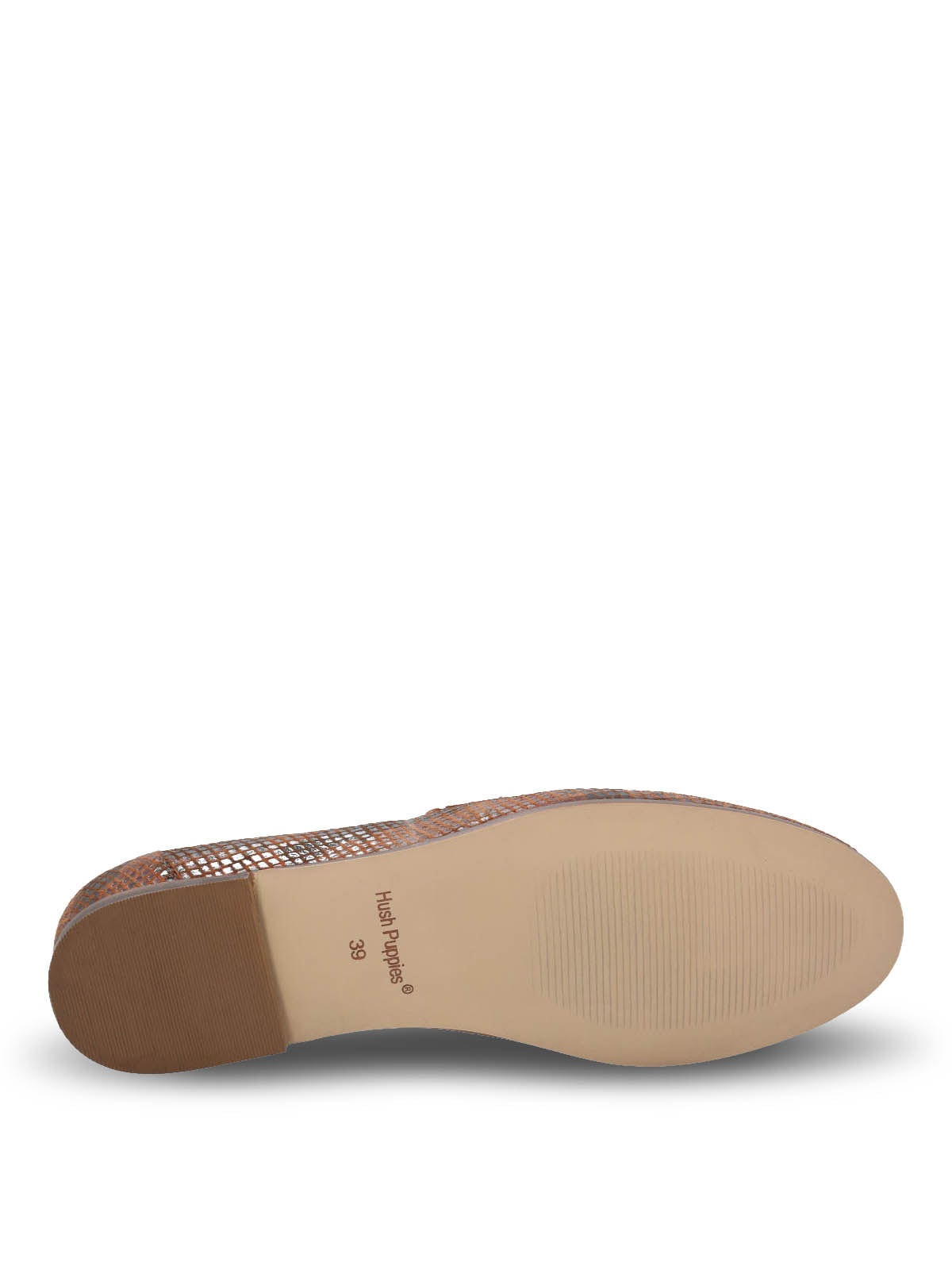 Mocasin Cuero Mujer Madsen Café Hush Puppies | Hush Puppies