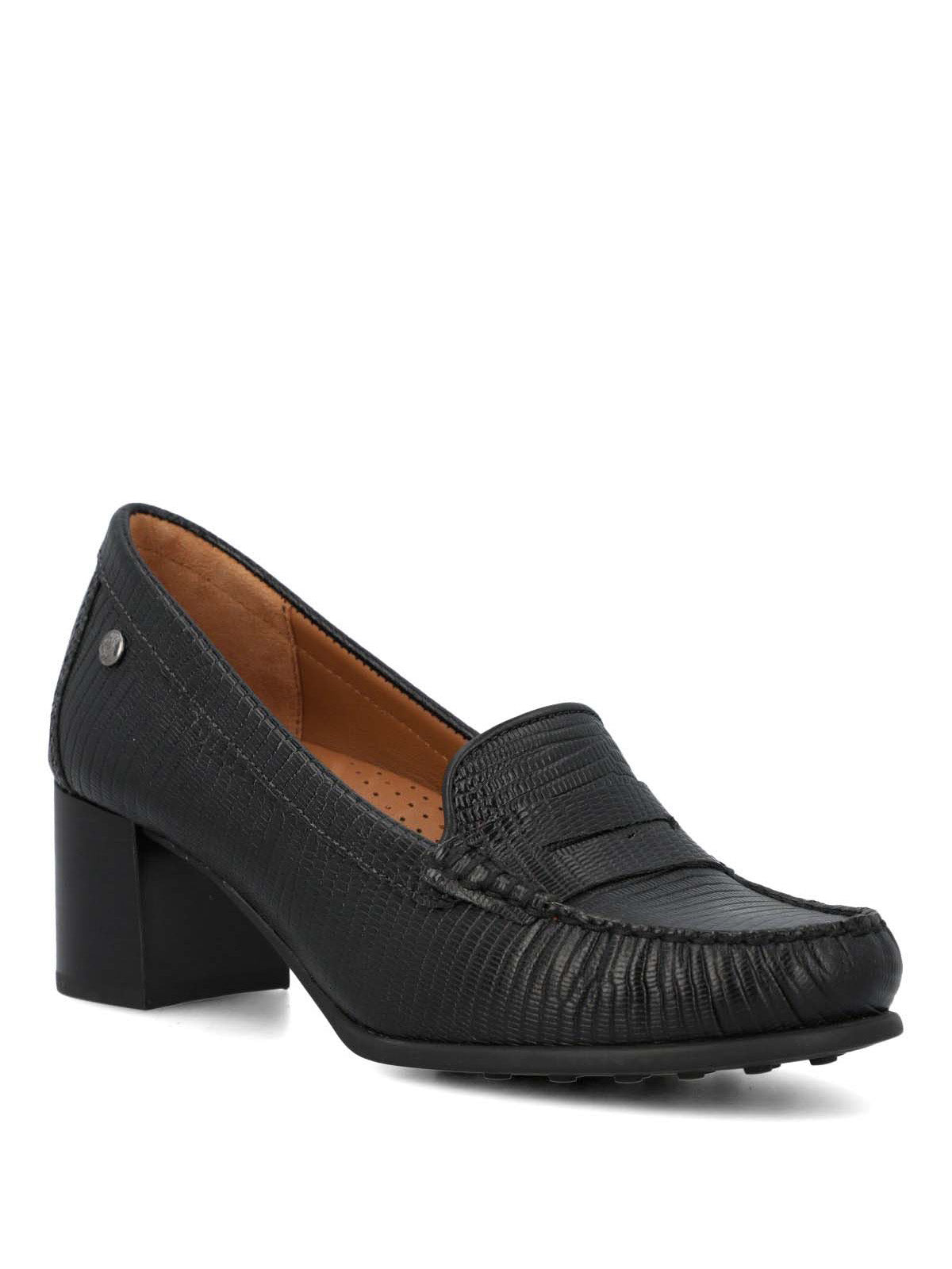 Zapato Cuero Mujer Cardi Negro