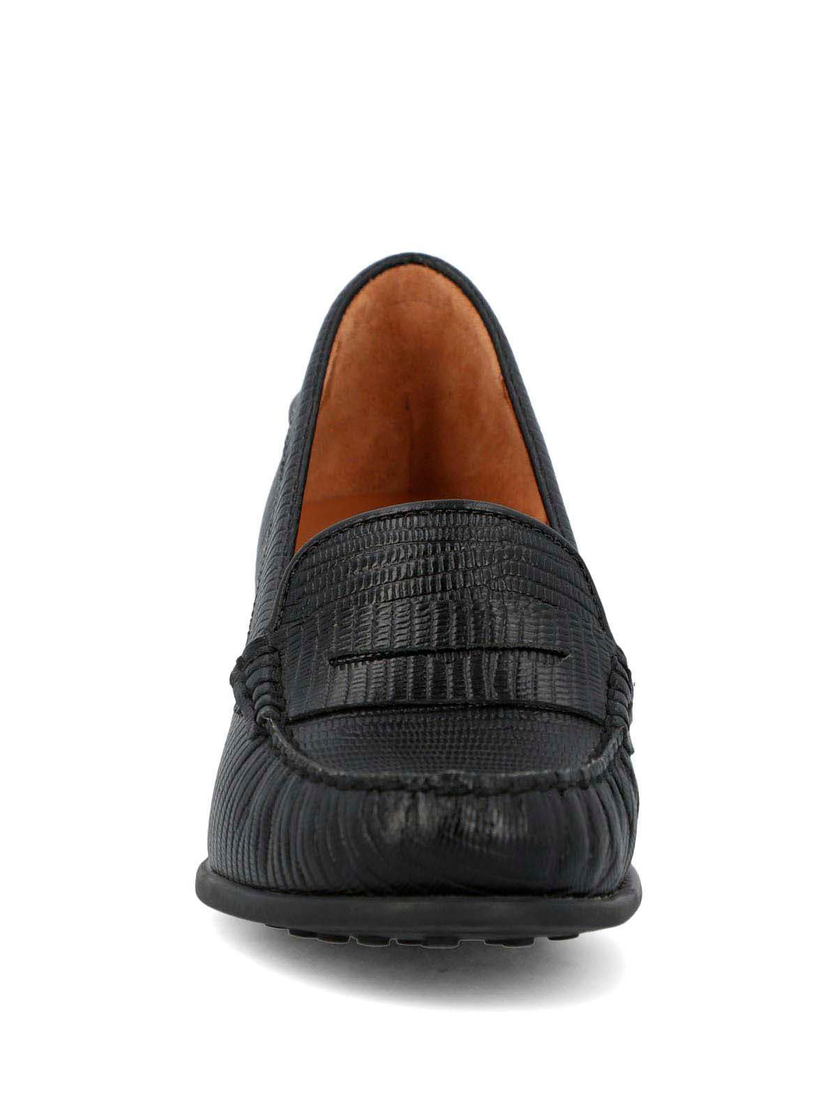 Zapato Cuero Mujer Cardi Negro