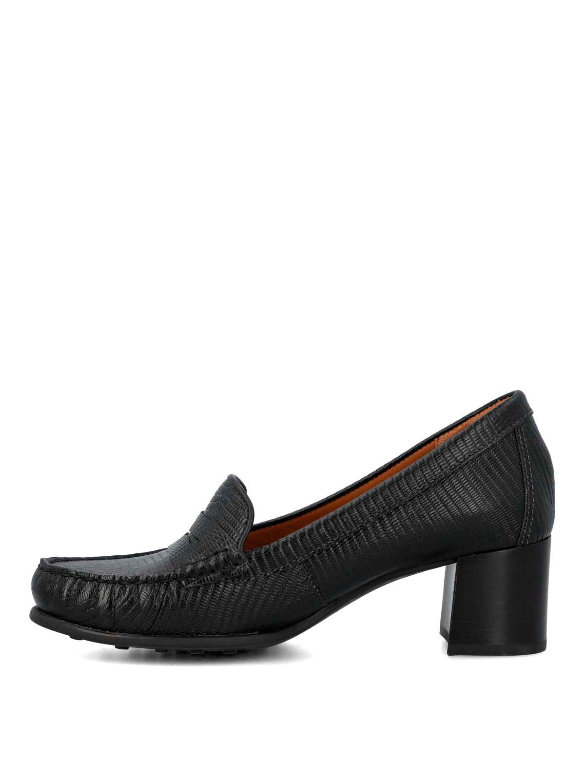 Zapato Cuero Mujer Cardi Negro