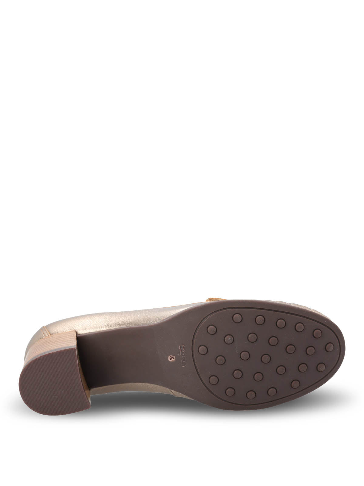 Zapato Cuero Mujer Cardi Metalizado Hush Puppies | Hush Puppies