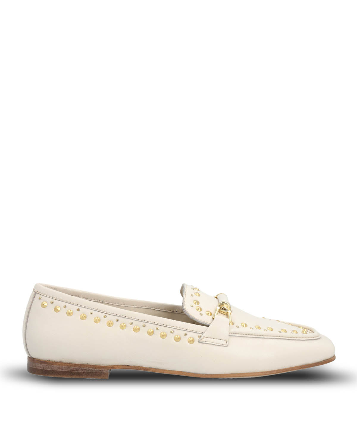 Mocasin Cuero Mujer Golden Days Blanco Hush Puppies | Hush Puppies