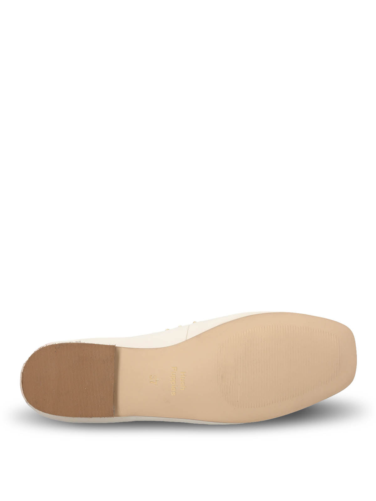 Mocasin Cuero Mujer Golden Days Blanco Hush Puppies | Hush Puppies