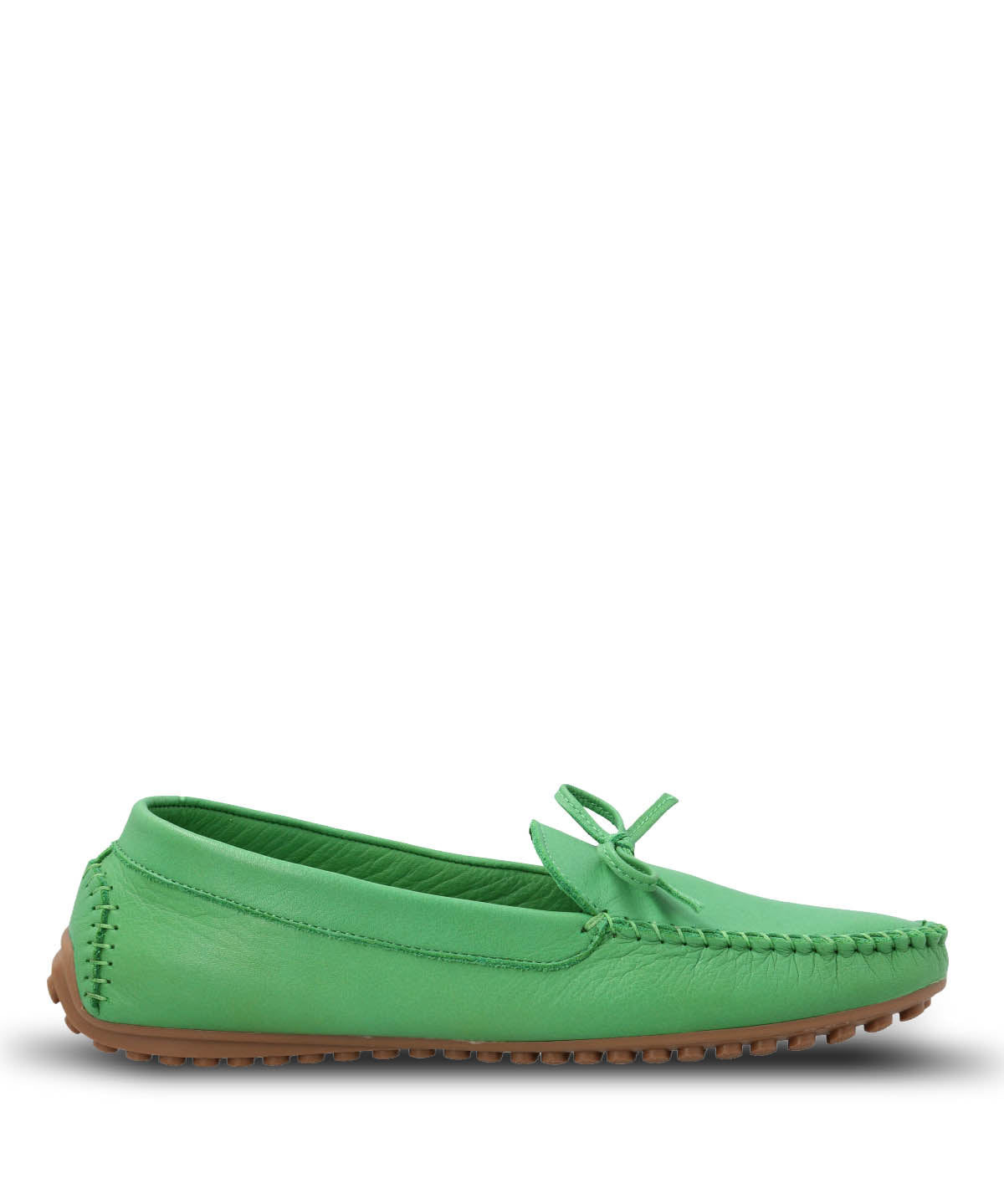 Mocasin Cuero Mujer Tado Verde Hush Puppies | Hush Puppies