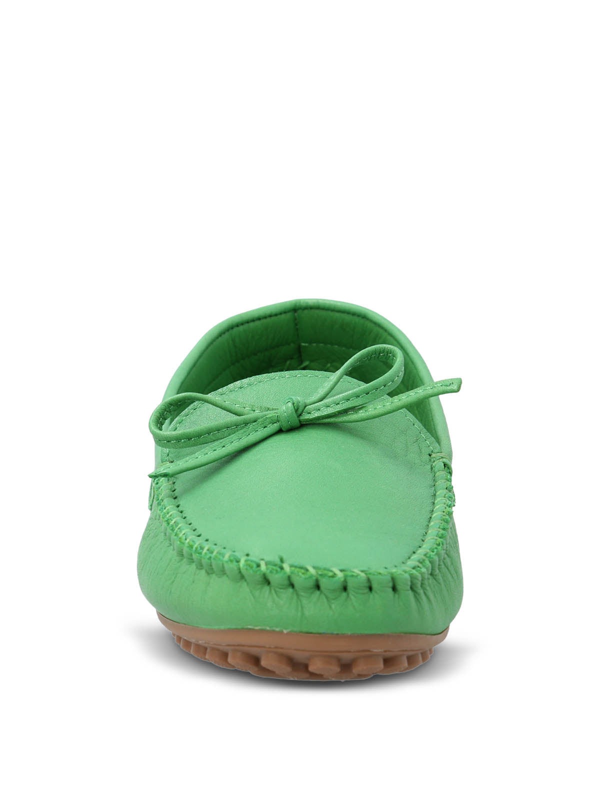 Mocasin Cuero Mujer Tado Verde Hush Puppies | Hush Puppies