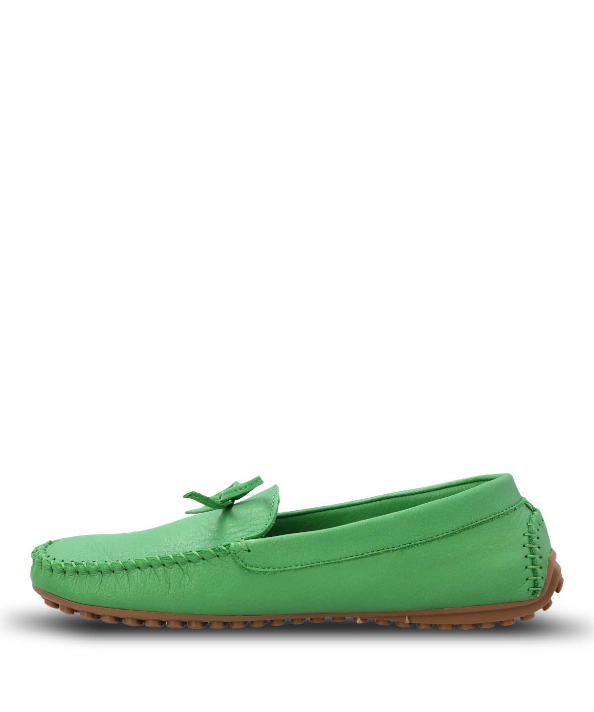 Mocasin Cuero Mujer Tado Verde Hush Puppies | Hush Puppies