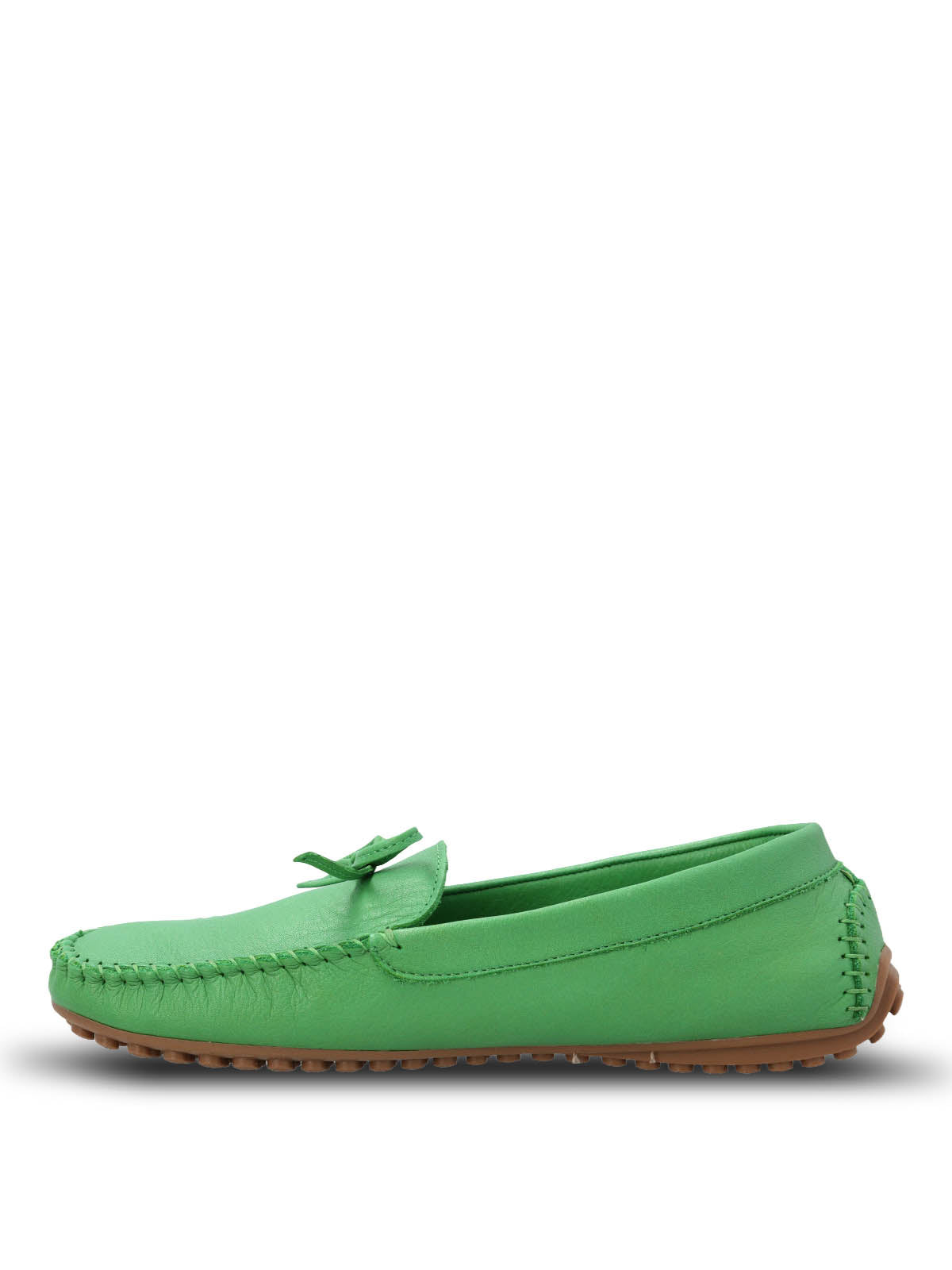 Mocasin Cuero Mujer Tado Verde Hush Puppies | Hush Puppies