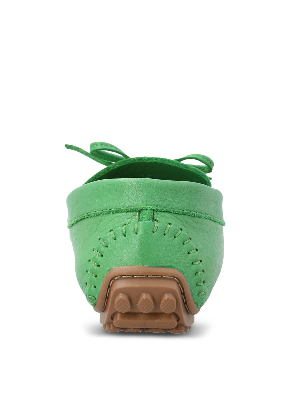Mocasin Cuero Mujer Tado Verde Hush Puppies | Hush Puppies
