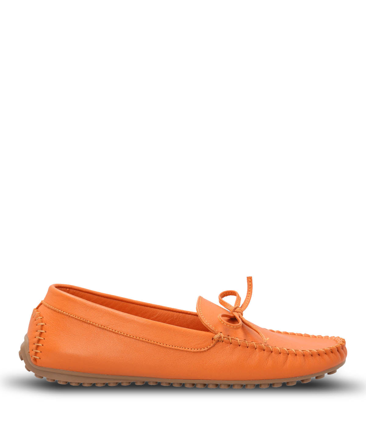 Mocasin Cuero Mujer Tado Naranjo Hush Puppies | Hush Puppies