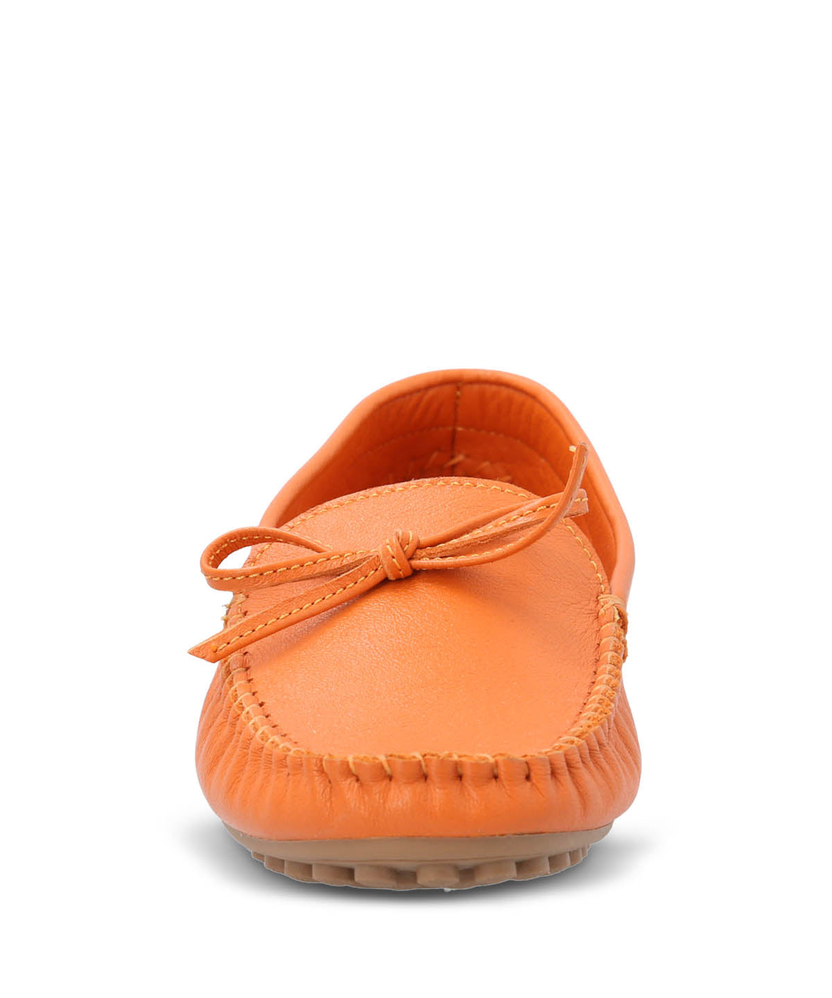 Mocasin Cuero Mujer Tado Naranjo Hush Puppies | Hush Puppies