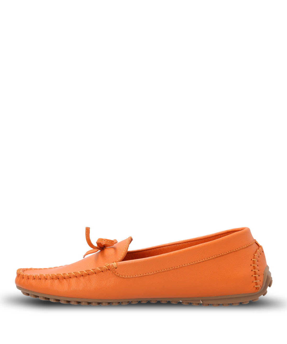 Mocasin Cuero Mujer Tado Naranjo Hush Puppies | Hush Puppies