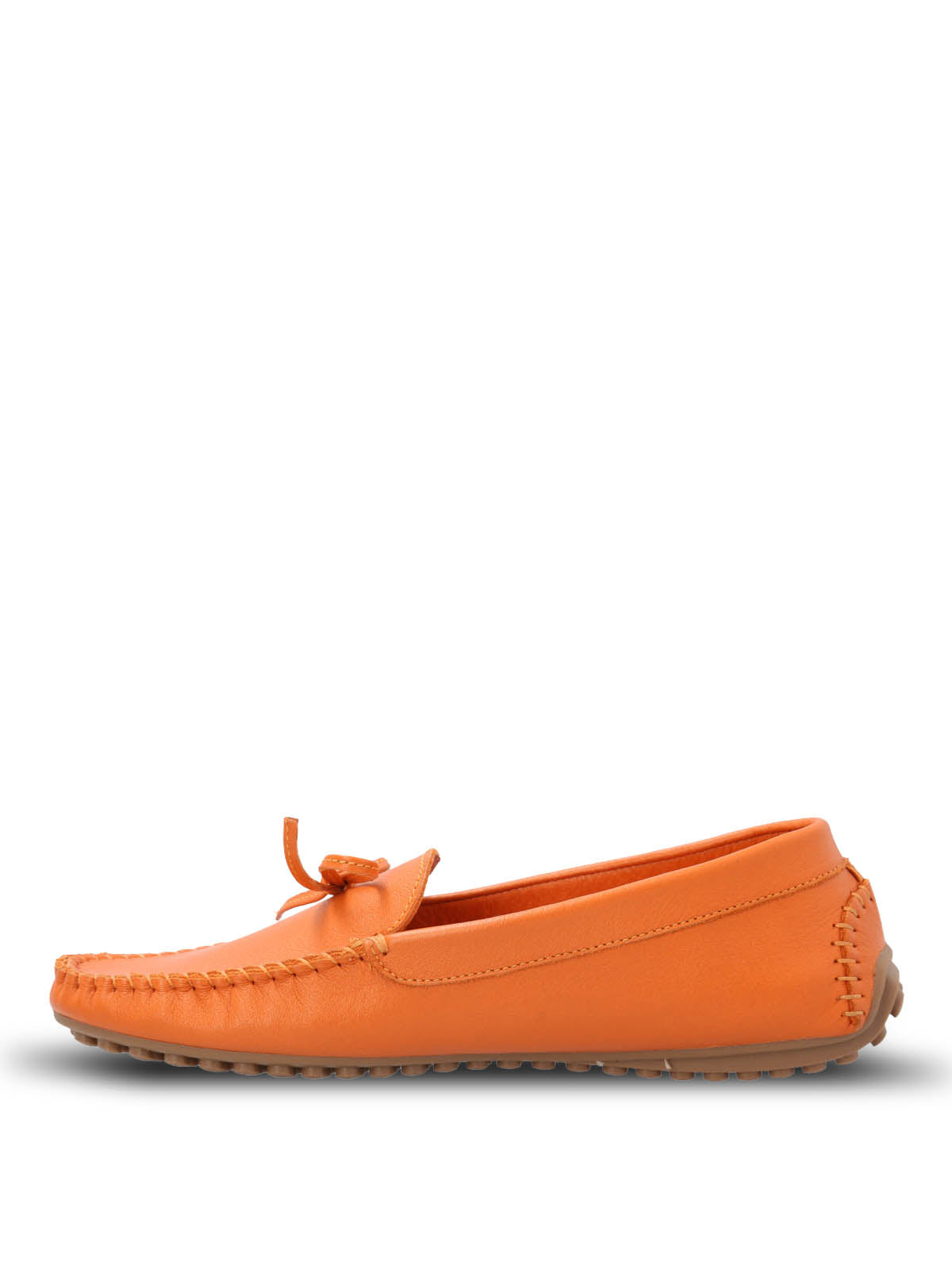 Mocasin Cuero Mujer Tado Naranjo Hush Puppies | Hush Puppies