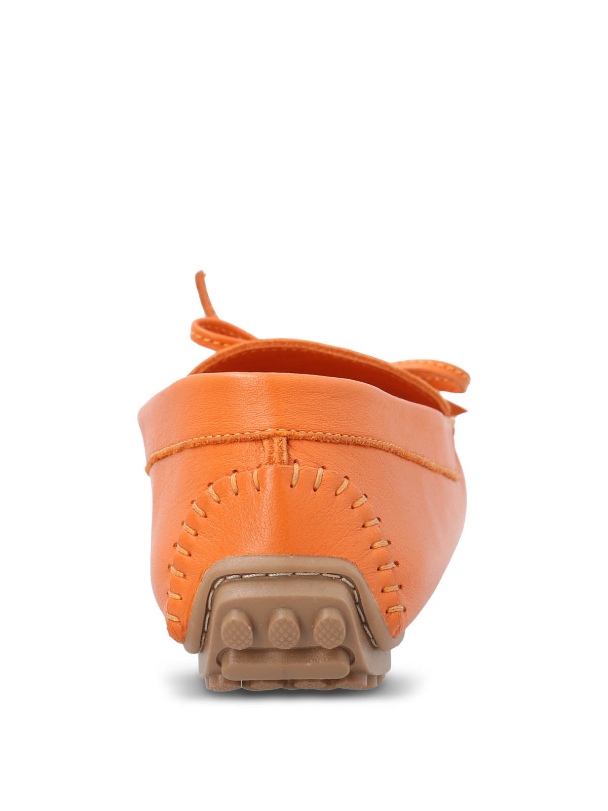 Mocasin Cuero Mujer Tado Naranjo Hush Puppies | Hush Puppies