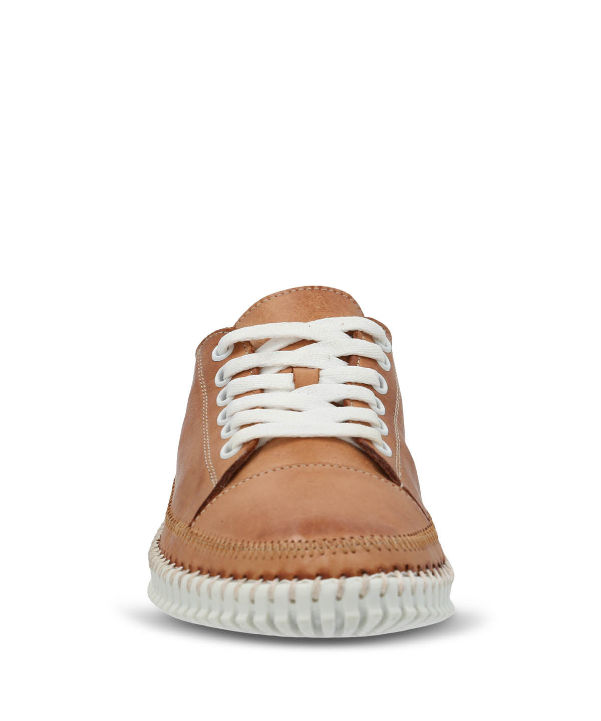 Zapatilla Mujer Cuero Petals Café