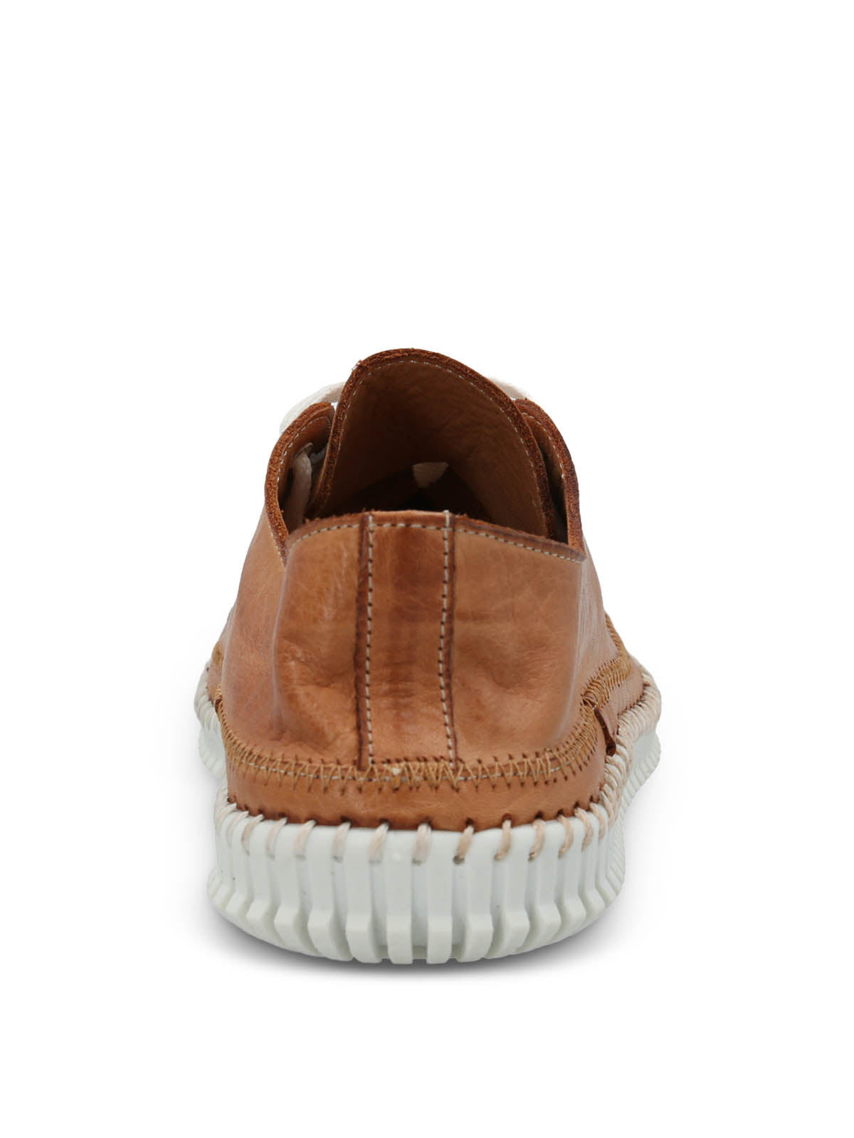 Zapatilla Mujer Cuero Petals Café