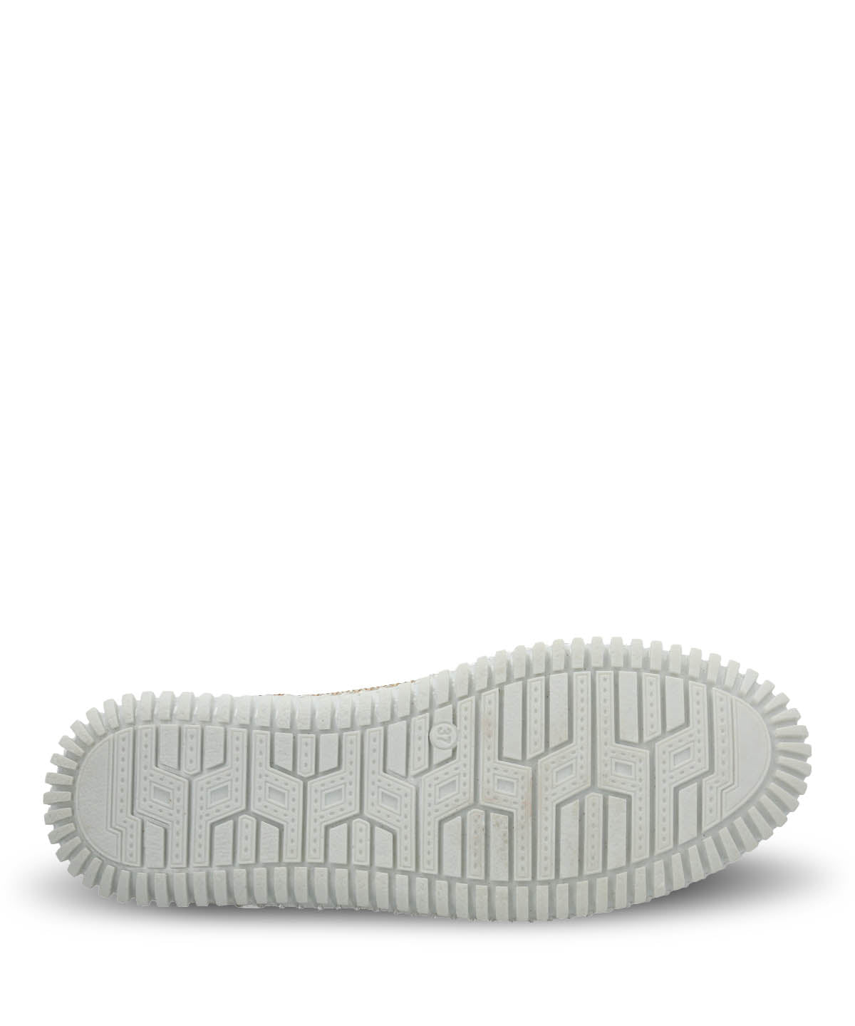 Zapatilla Mujer Cuero Petals Metalizada