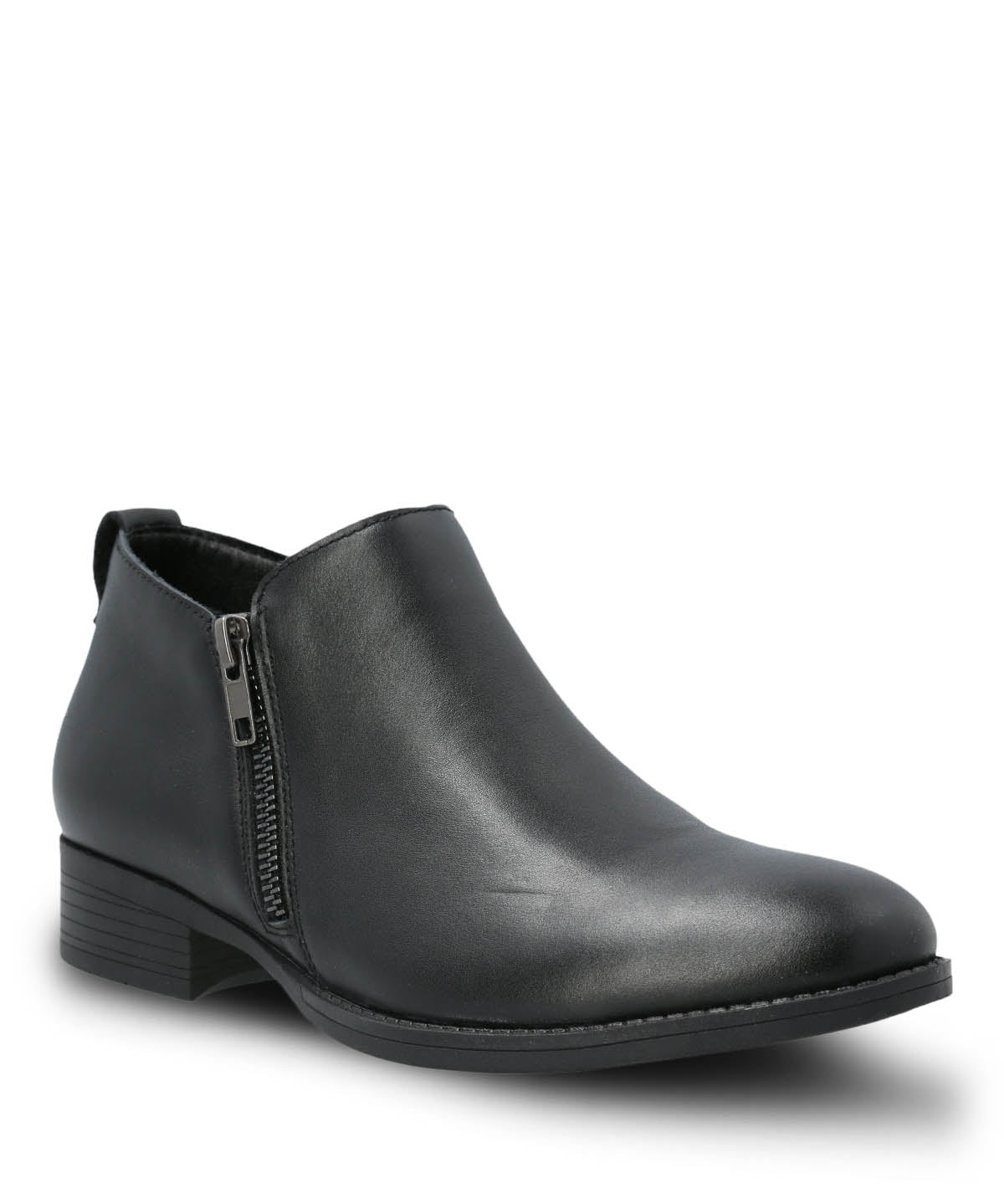 Zapato Cuero Mujer Leiden Negro Hush Puppies