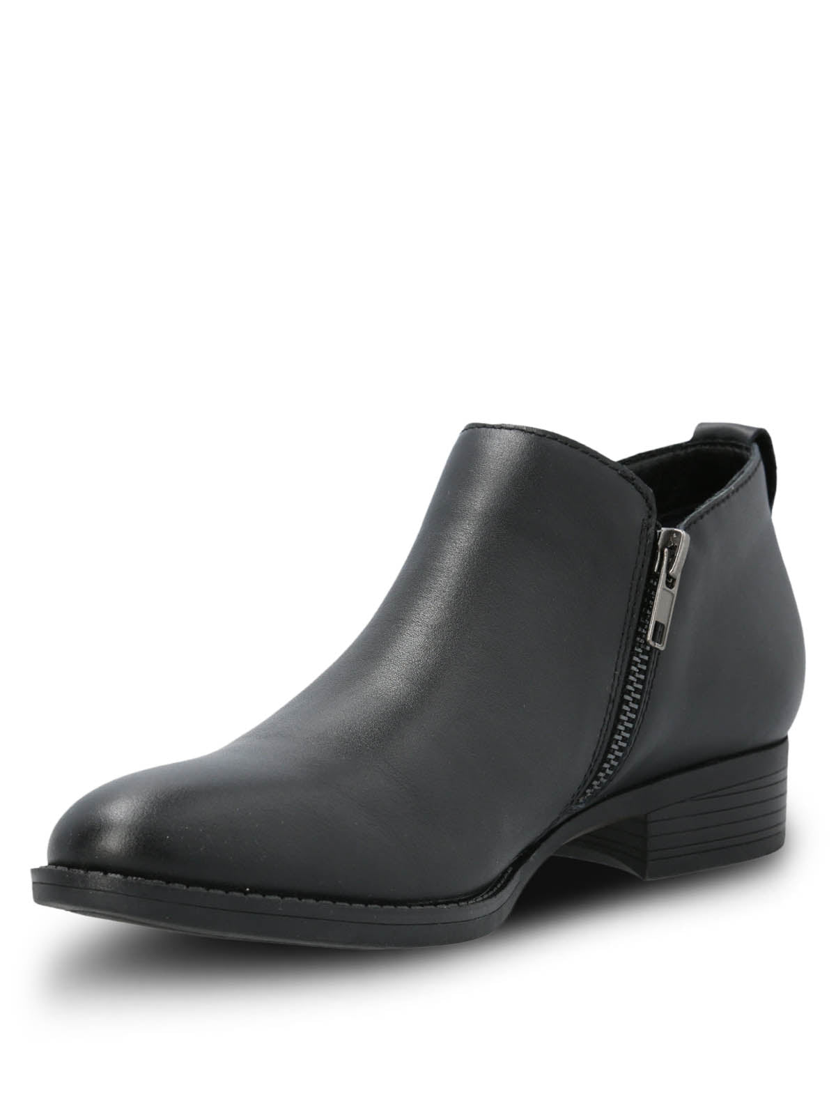 Zapato Cuero Mujer Leiden Negro Hush Puppies