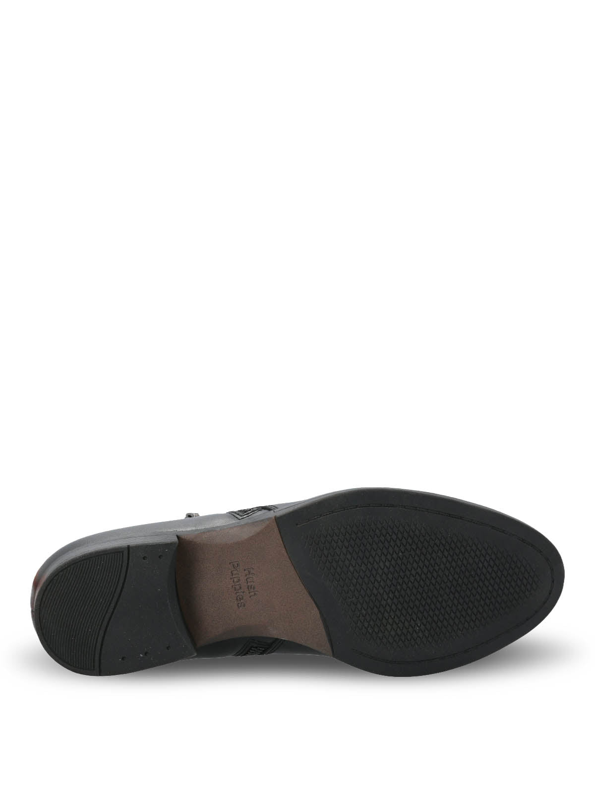 Zapato Cuero Mujer Leiden Negro Hush Puppies