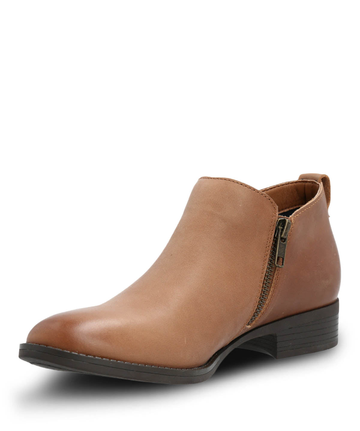 Zapato Cuero Mujer Leiden Café Hush Puppies | Hush Puppies