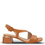 Sandalia Vestir Mujer Cuero Agna Café Hush Puppies | Hush Puppies