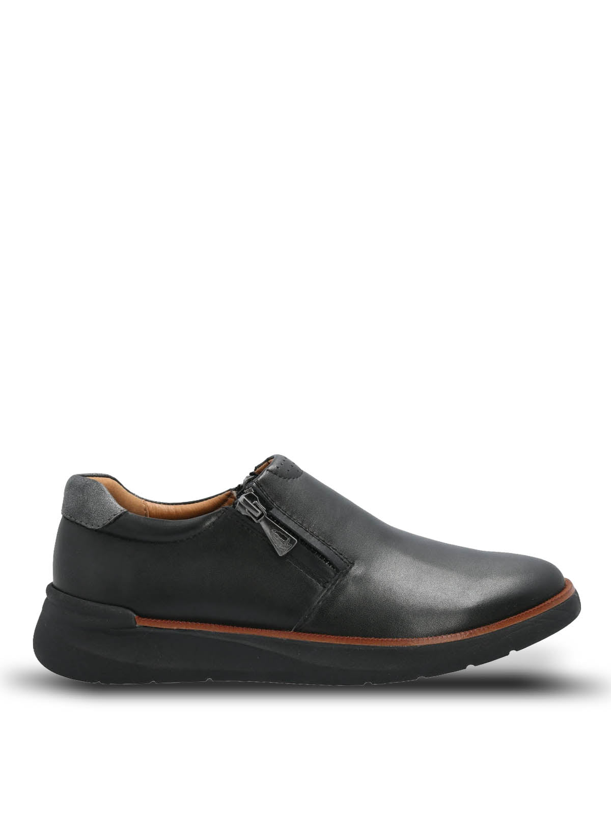 Slip On Mujer Cuero Marty Negro Hush Puppies | Hush Puppies