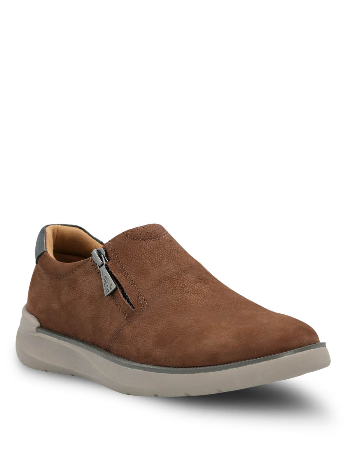 Slip On Mujer Cuero Marty Café Hush Puppies | Hush Puppies