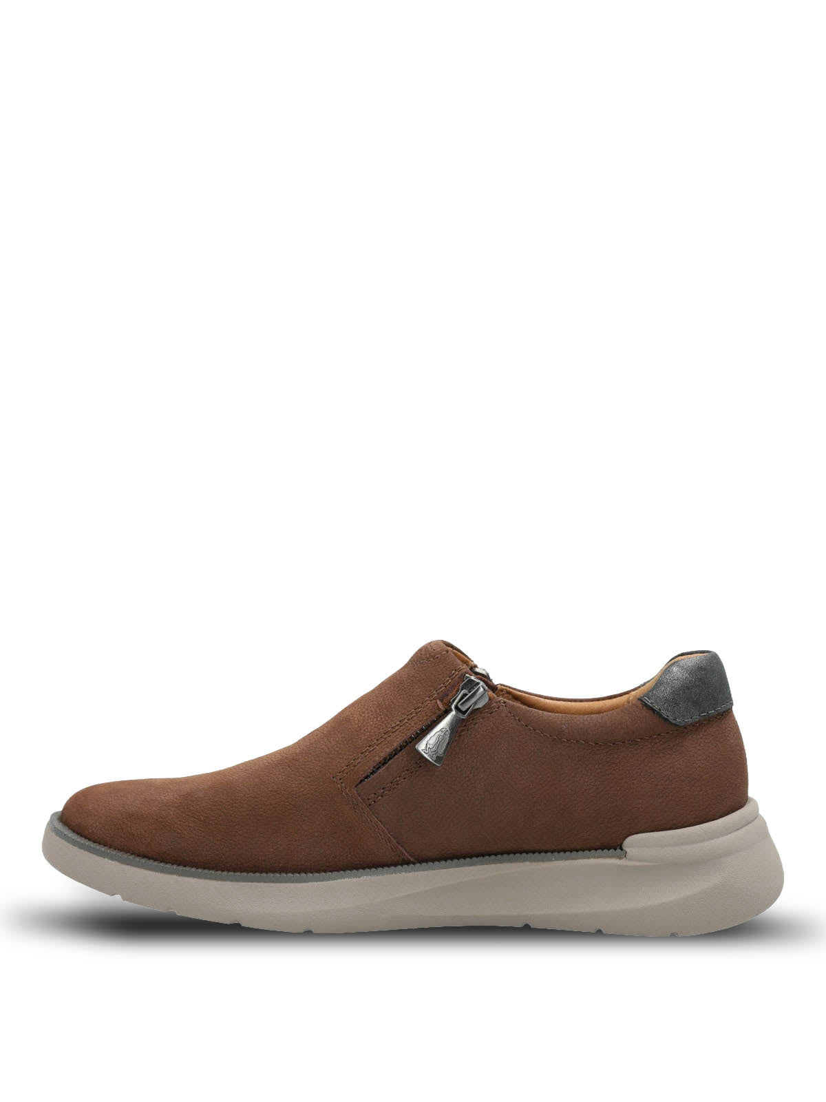Slip On Mujer Cuero Marty Café Hush Puppies | Hush Puppies