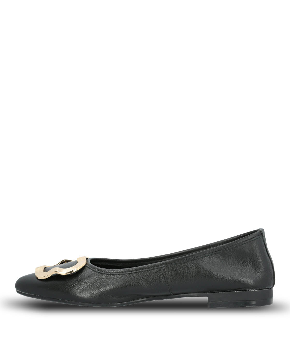 Ballerina Vesitr Mujer Cuero Kenzie Negra Hush Puppies