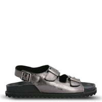 Sandalia Leather Mujer Bandol Metalizada Hush Puppies | Hush Puppies